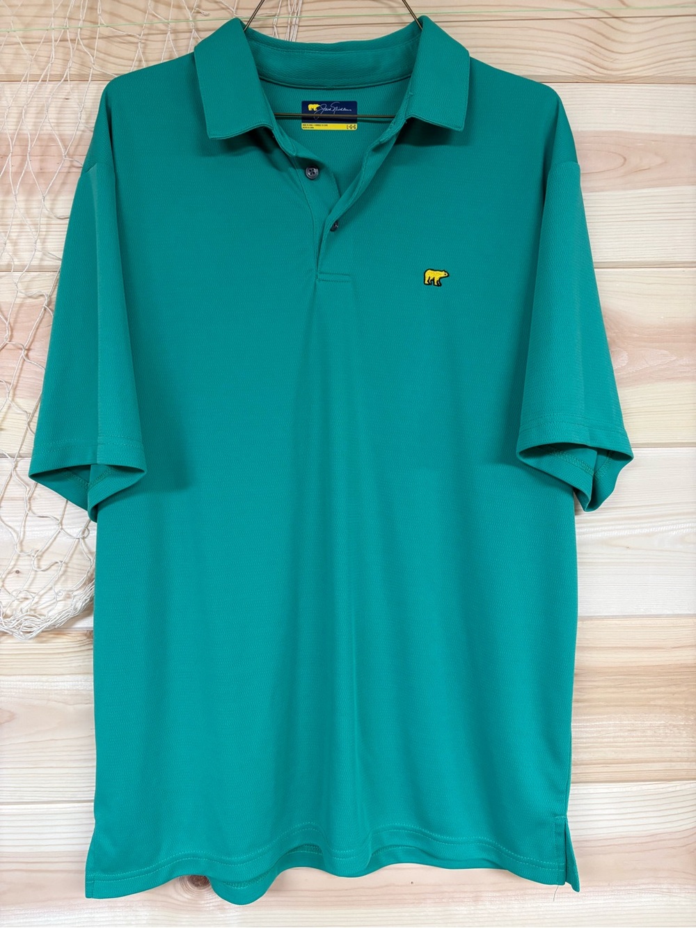 Jack Nicklaus Short-Sleeve Polo Shirt with Embroidered Logo